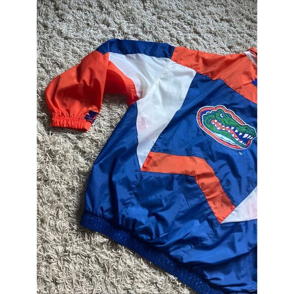 Vintage 90s Florida Gators Men’s XXL Starter Windbreaker Track Jacket Zip Up - Picture 6 of 14